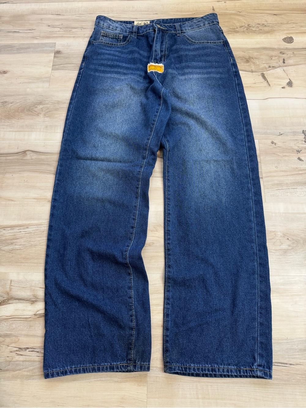 RARE Y2K Abercrombie & Fitch Men’s Baggy Faded Blue Jeans